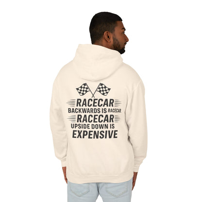 Racecar Backwards Unisex Lightweight Hoodie