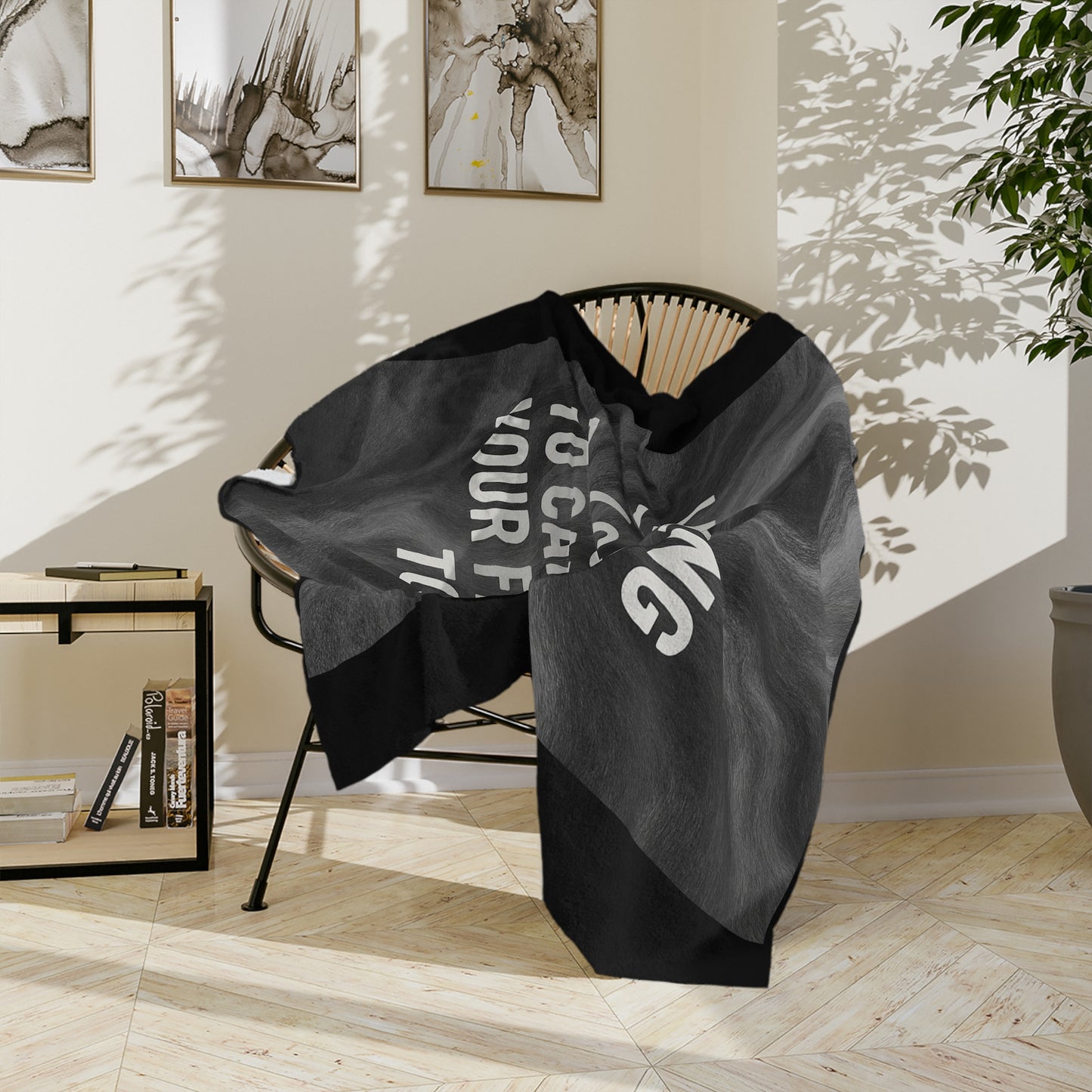 Raising Teenagers Velveteen Microfiber Blanket