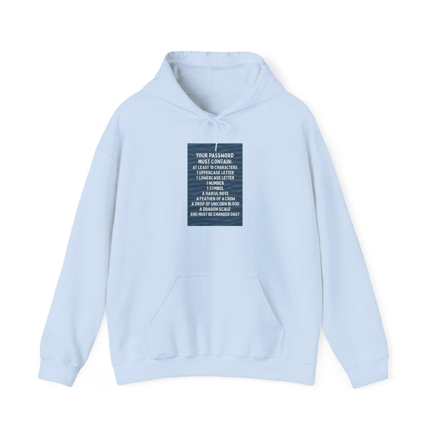 Password Unisex Hoodie
