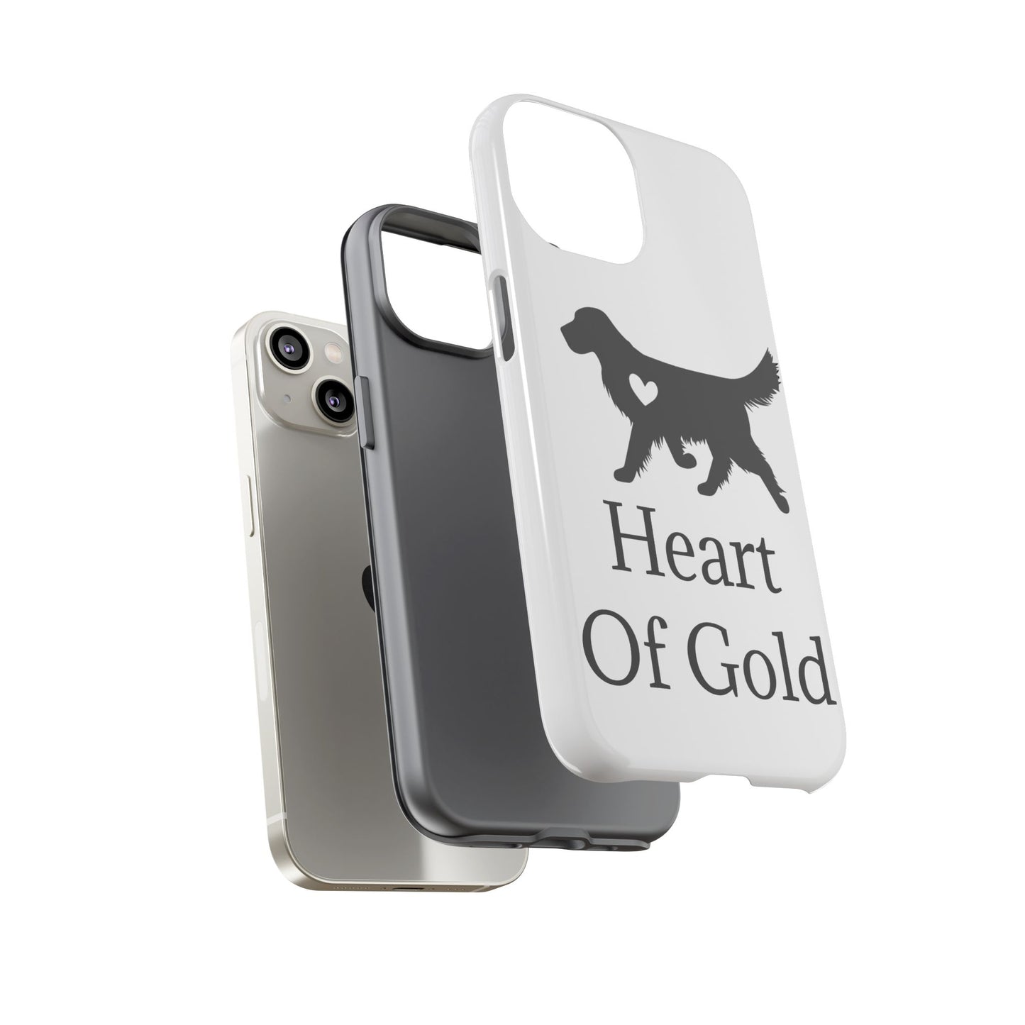 Heart Of Gold iPhone Case