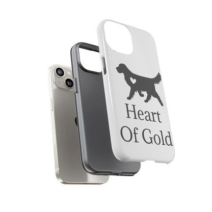 Heart Of Gold iPhone Case