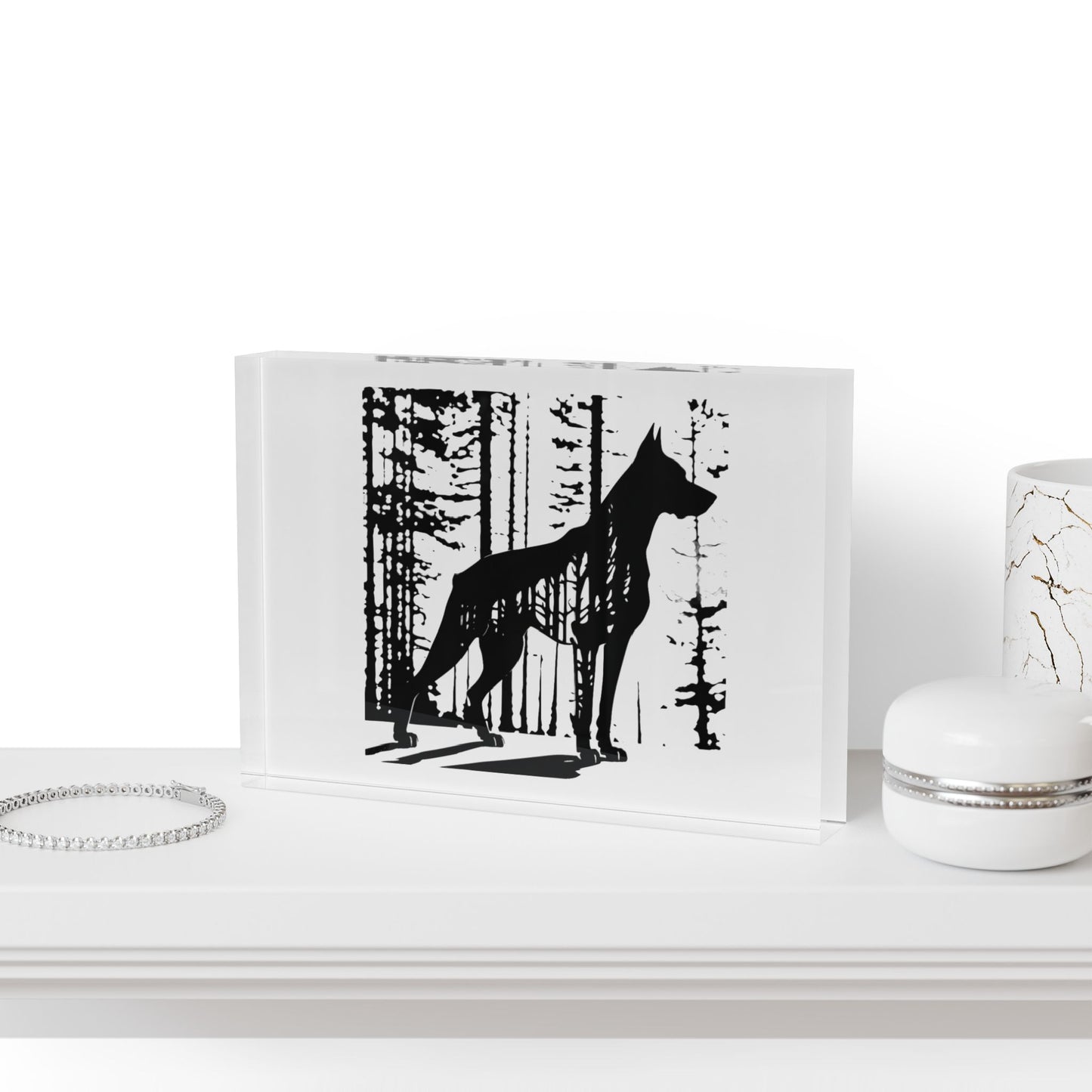 Watchful Eyes Acrylic Photo Block