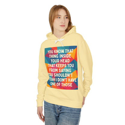 No Filter Unisex Lightweight Hoodie