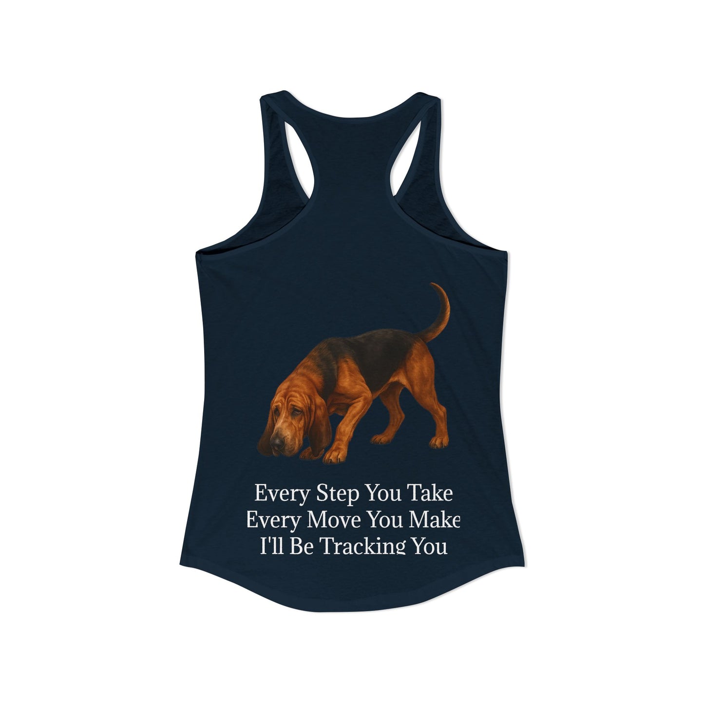 Tracking You Women's Racerback Tank