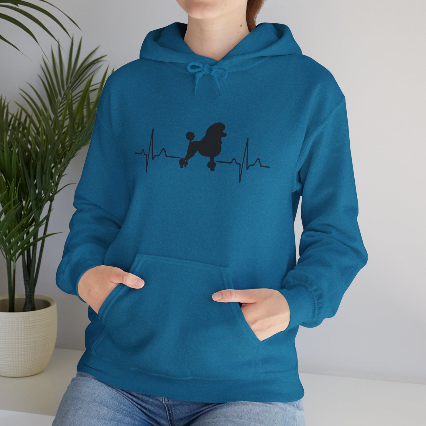 My Heart Beats For Poodles Unisex Hoodie