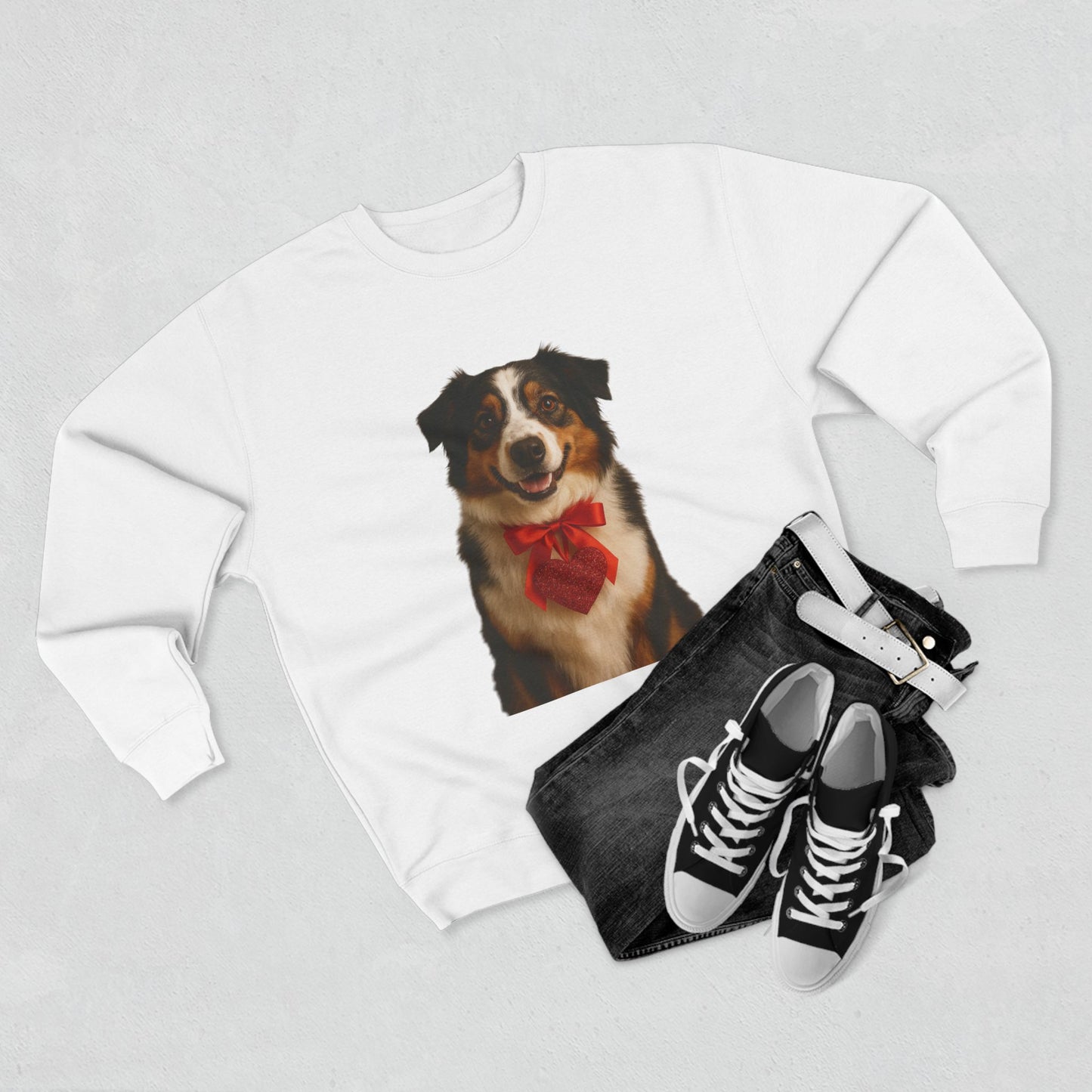 Cupid's Companion Aussie Unisex Crewneck Sweatshirt