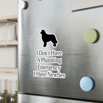 Plumbing Emergency Vinyl Decal