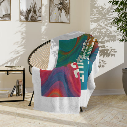 Subtitles Velveteen Microfiber Blanket