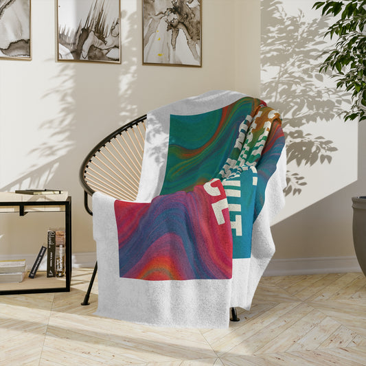 Subtitles Velveteen Microfiber Blanket