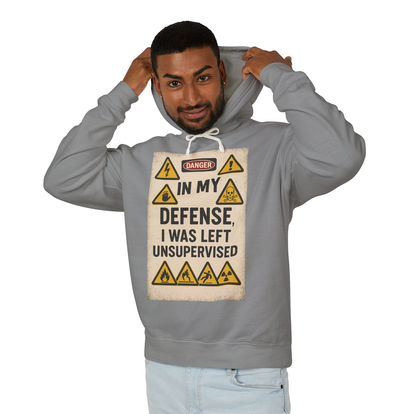 Unsupervised Unisex Lightweight Hoodie