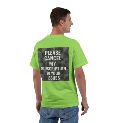 Cancel My Subscription Men's Short-Sleeve Crewneck Tee