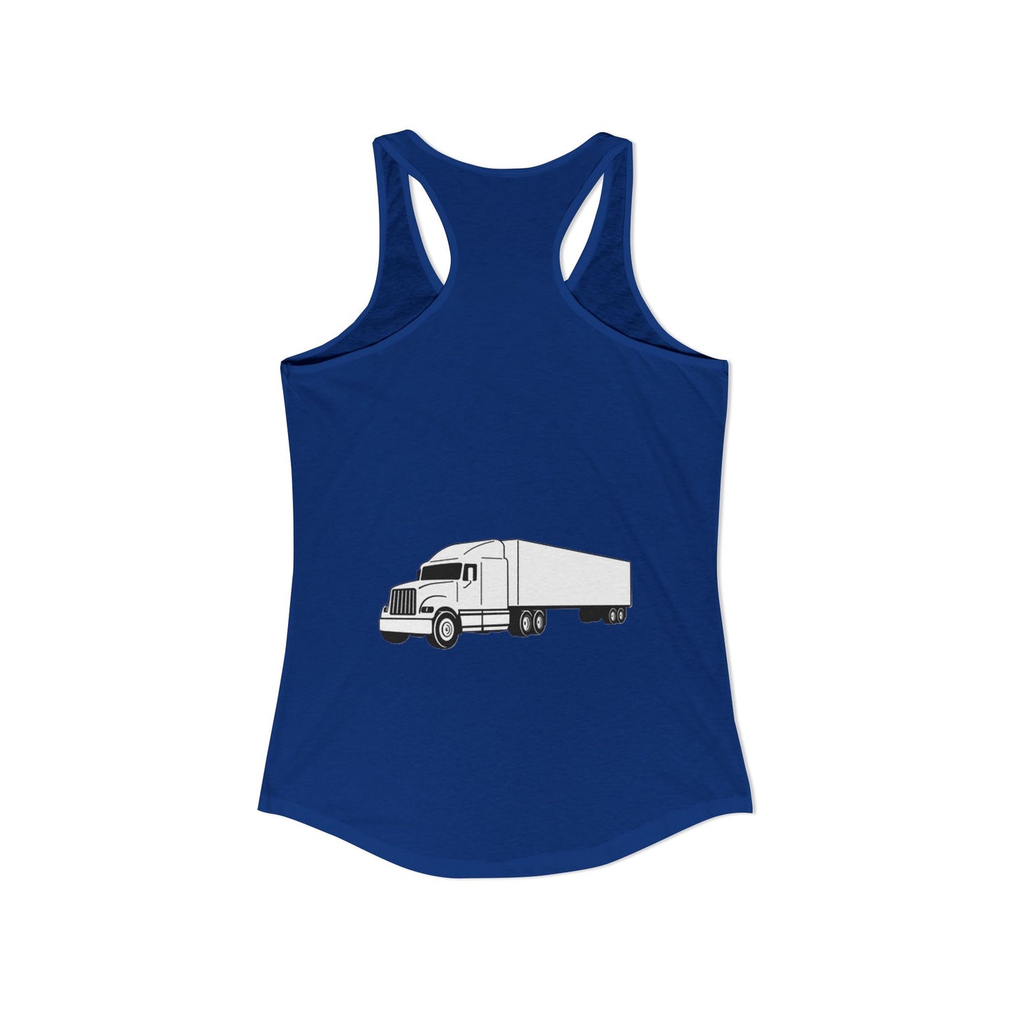 Semi Truck Women's Racerback Tank