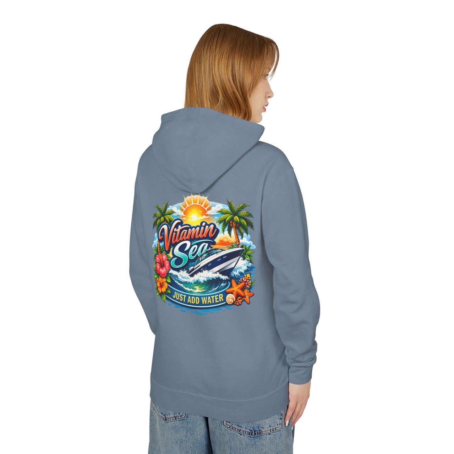 Vitamin Sea Unisex Lightweight Hoodie