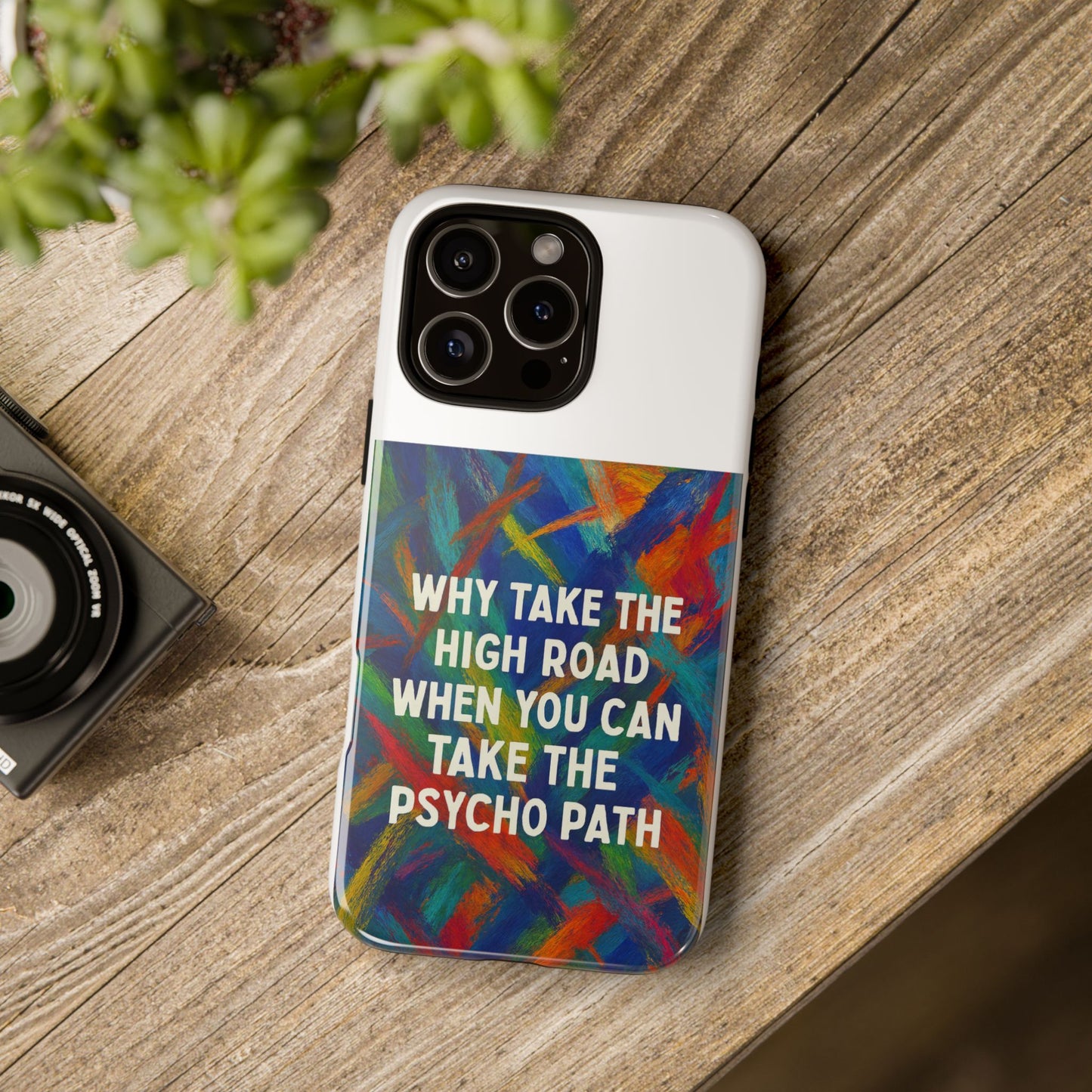 Psycho Path iPhone Case