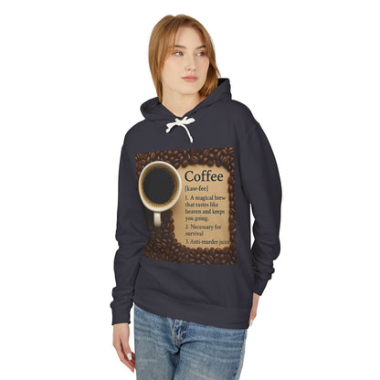 Coffee Definition Unisex Lightweight Hoodie