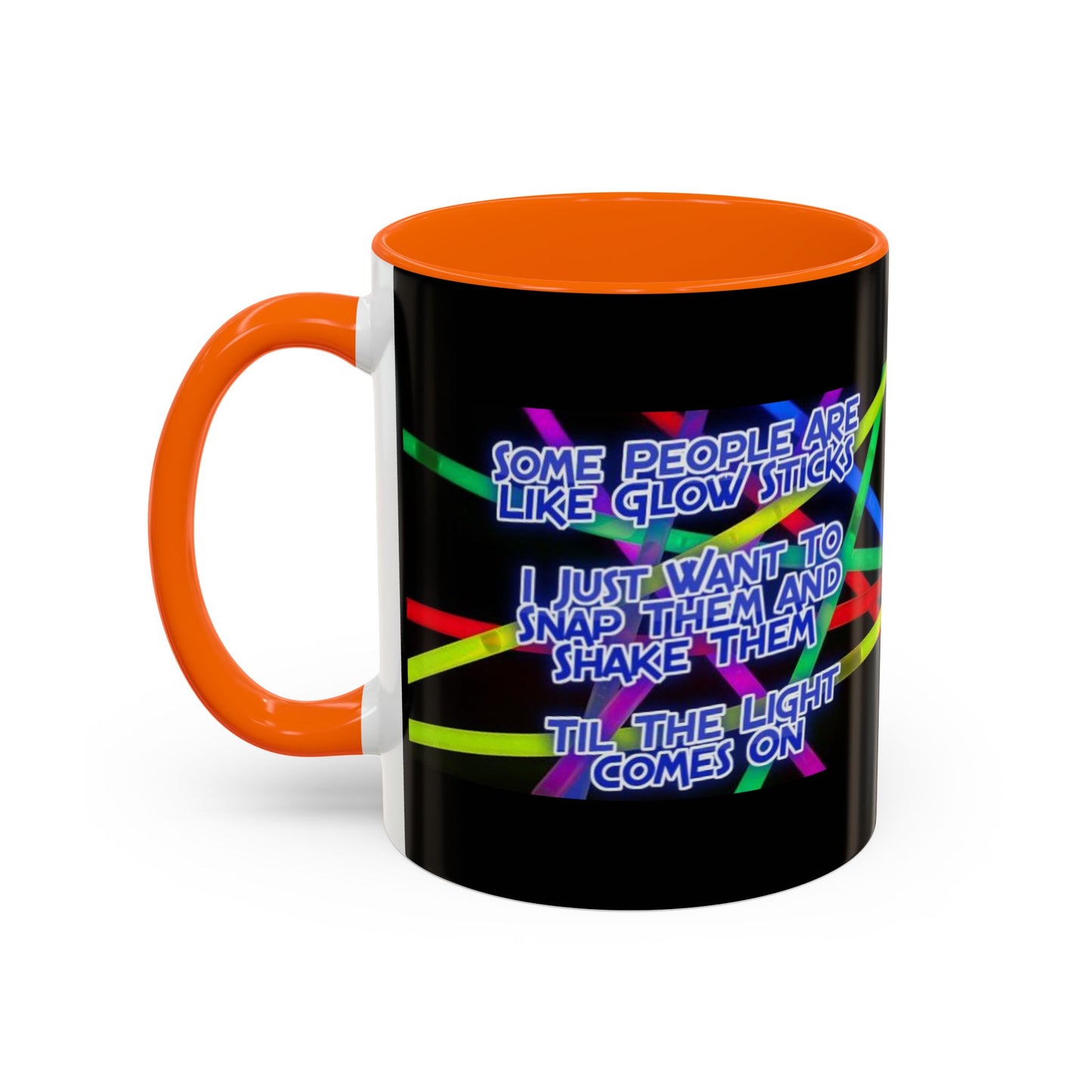 Glow Sticks 2-Tone Coffee Mug