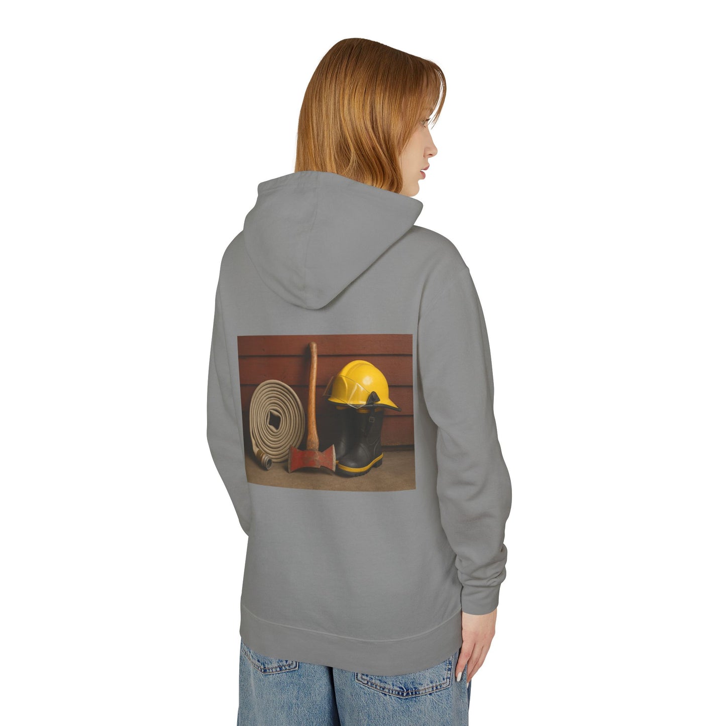 Fire/Rescue Appreciation Unisex Lightweight Hoodie