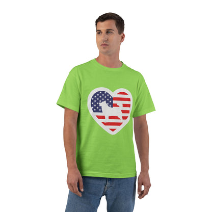 Malamute Flag Men's Short-Sleeve Crewneck Tee