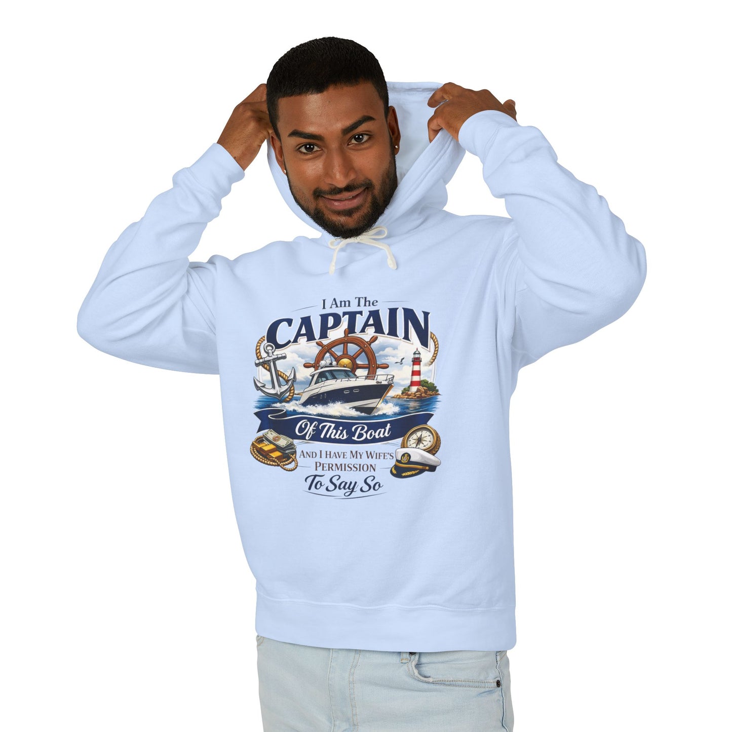 Captain Unisex Lightweight Hoodie