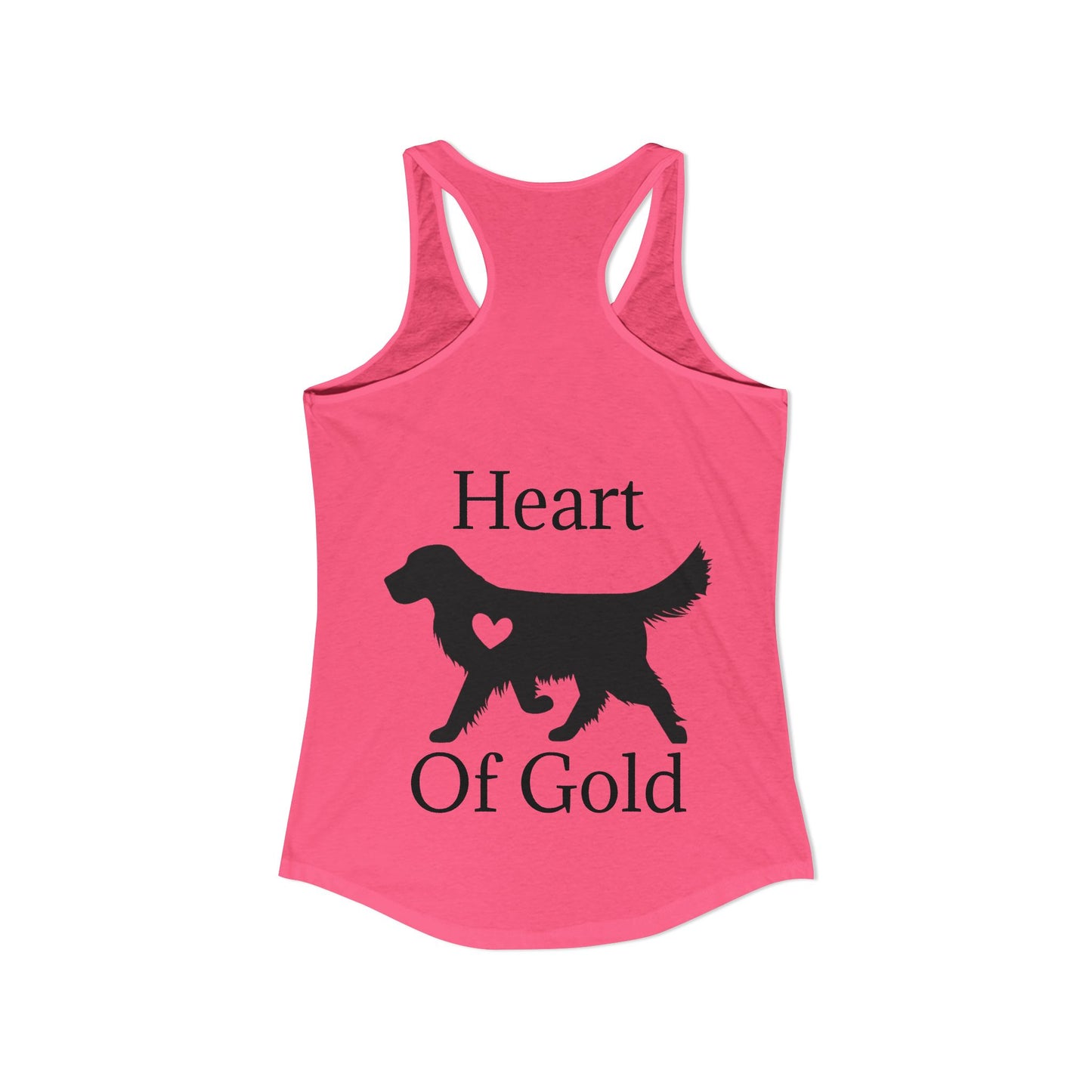 Heart Of Gold Women's Racerback Tank