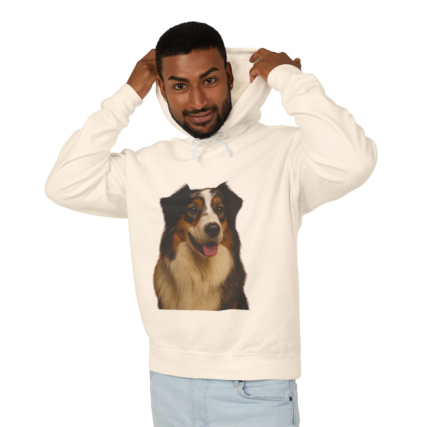 Aussie Head Unisex Lightweight Hoodie