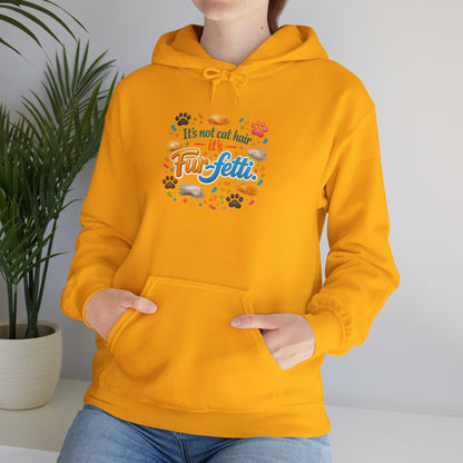 Fur-Fetti Cat Unisex Hoodie
