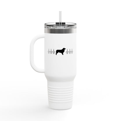 My Heart Beats For Aussies Insulated Travel Mug