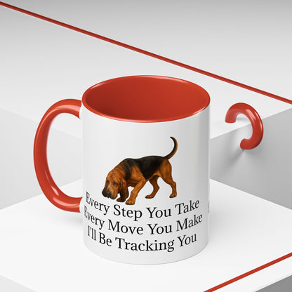 Tracking You 2-Tone Coffee Mug