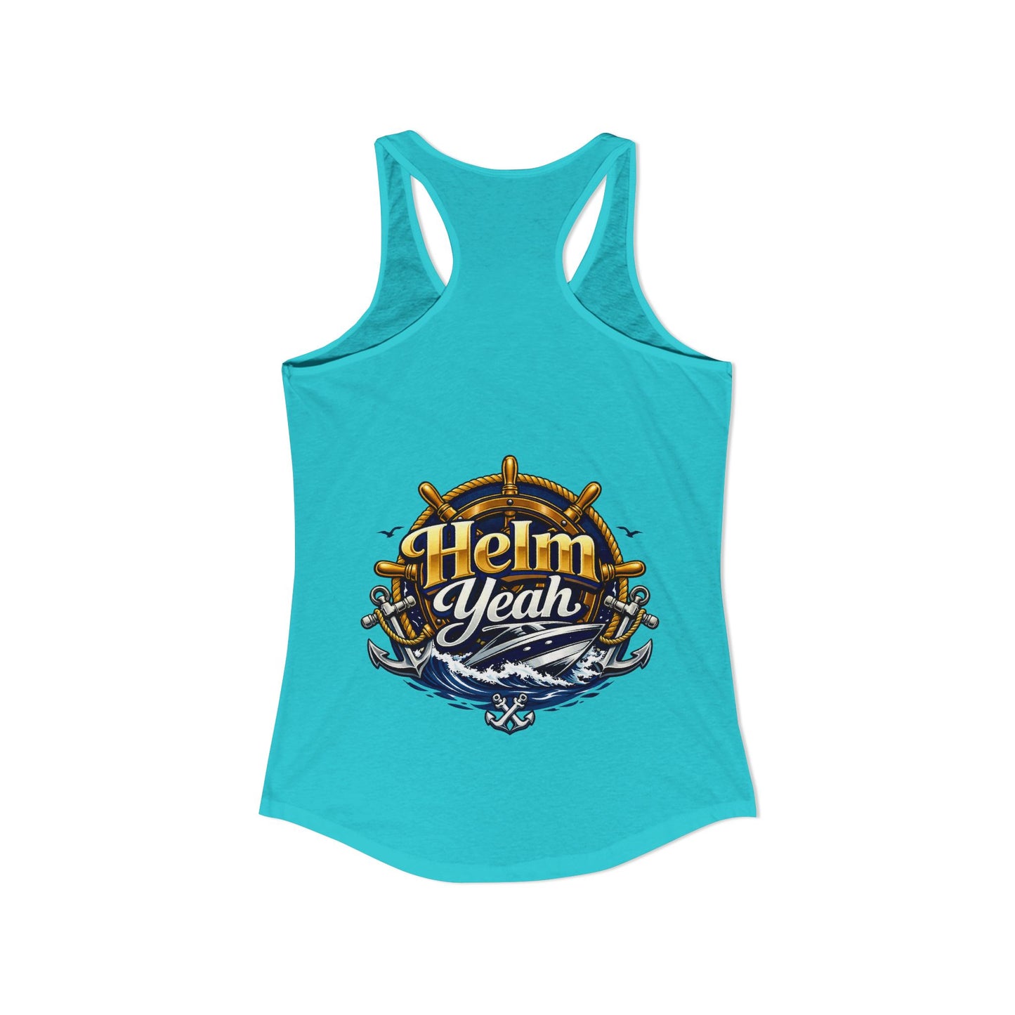 Helm Yeah Women's Racerback Tank
