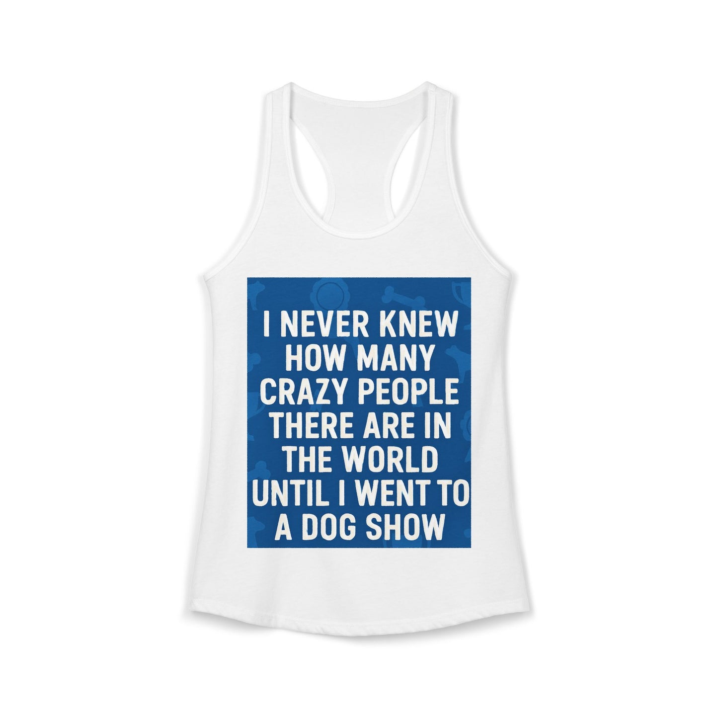 Never Knew Women's Racerback Tank