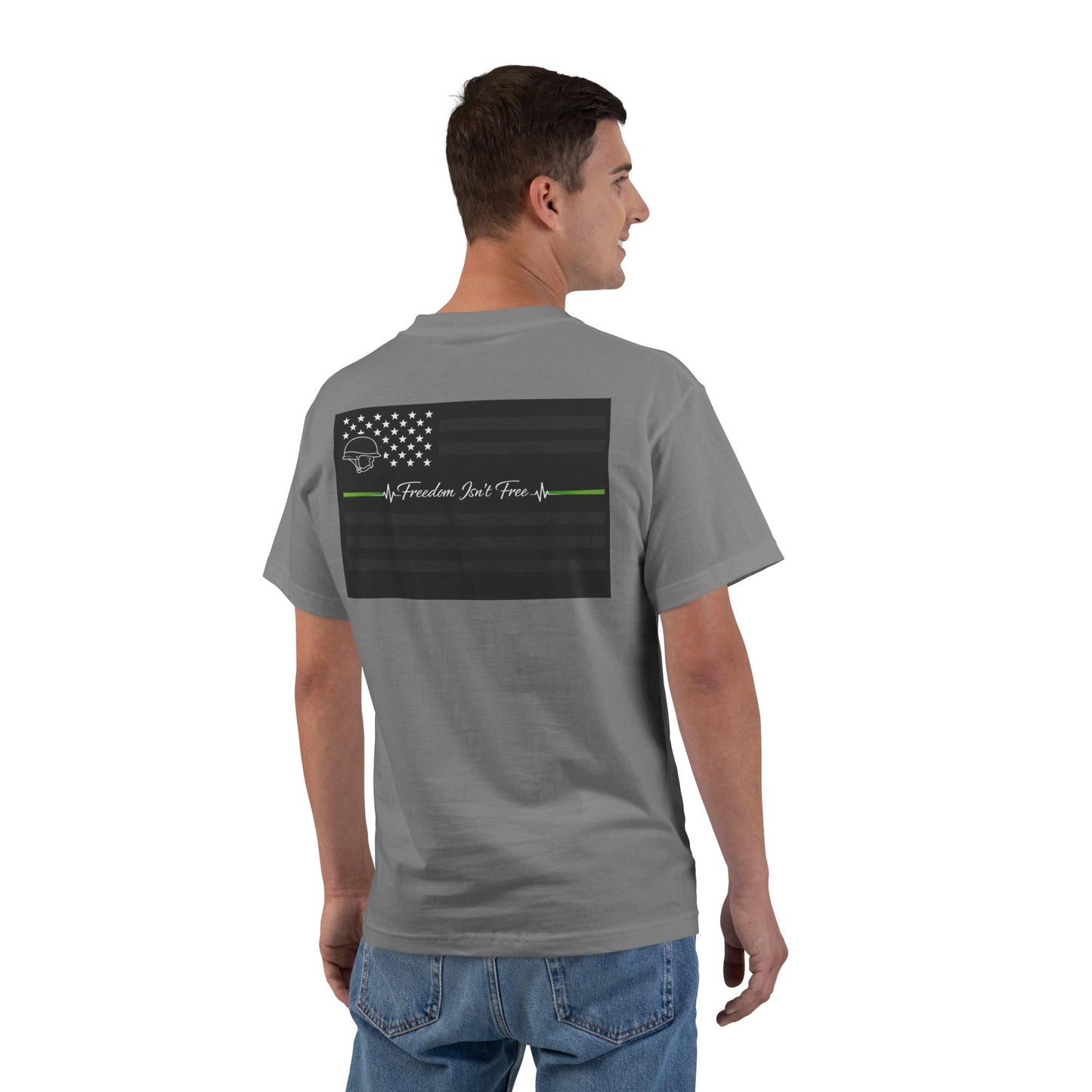 Thin Green Line Men's Short-Sleeve Crewneck Tee