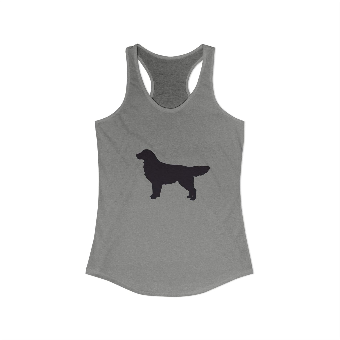 Golden Silhouette Women's Racerback Tank