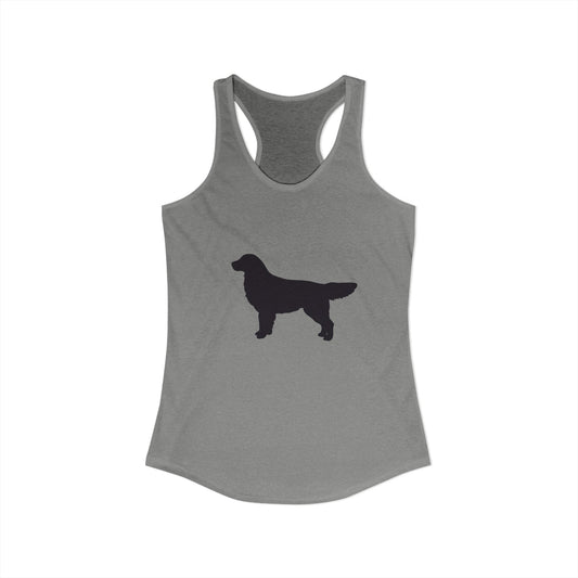 Golden Silhouette Women's Racerback Tank