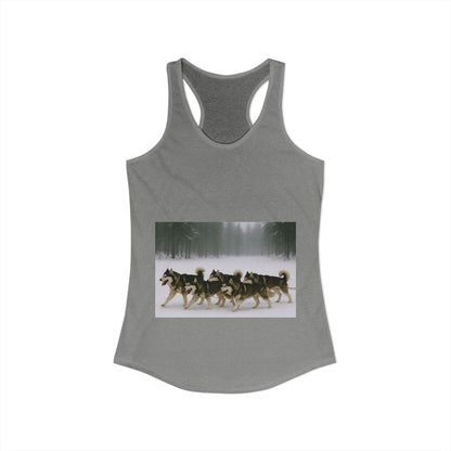Mush On Women's Racerback Tank