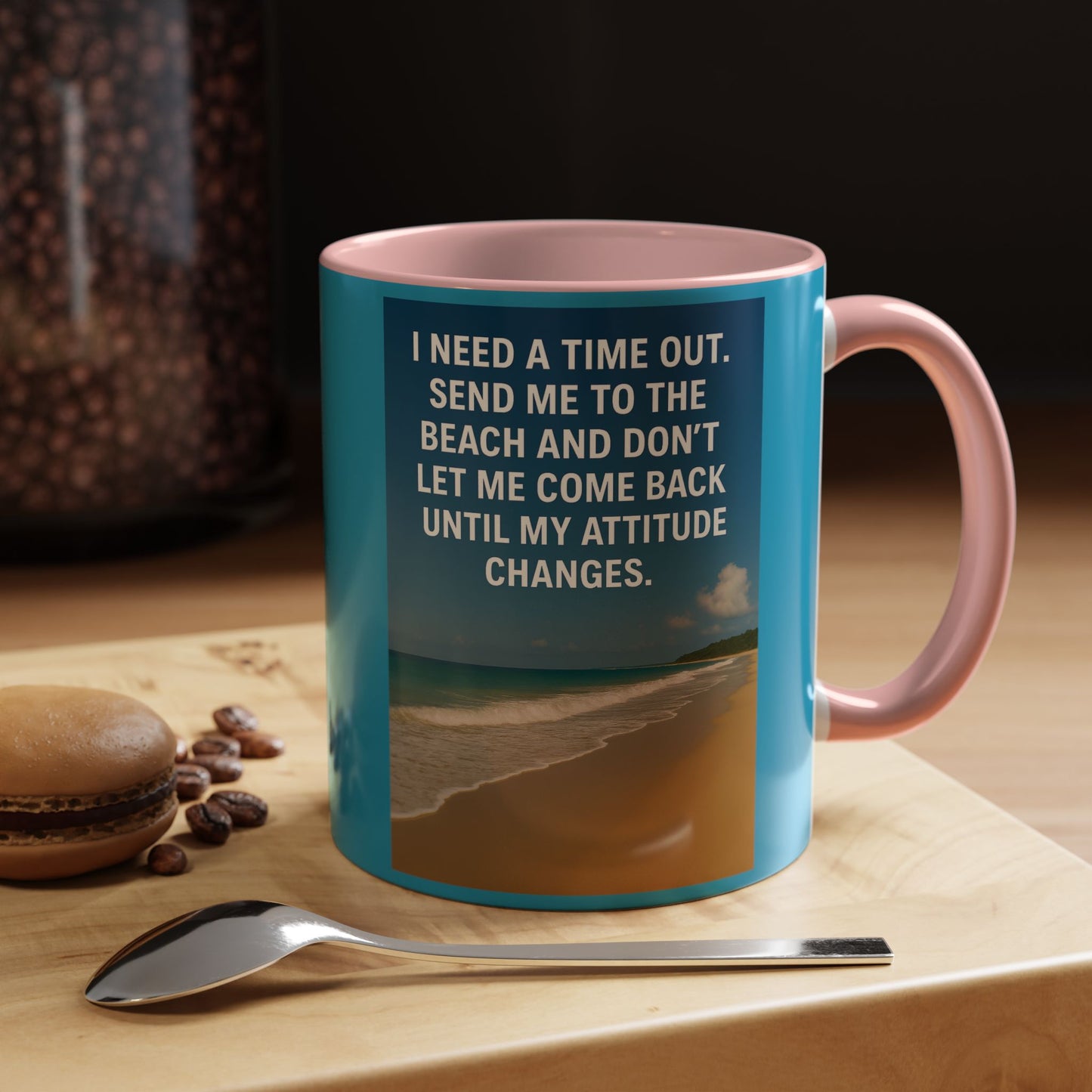 Time Out 2-Tone Coffee Mug
