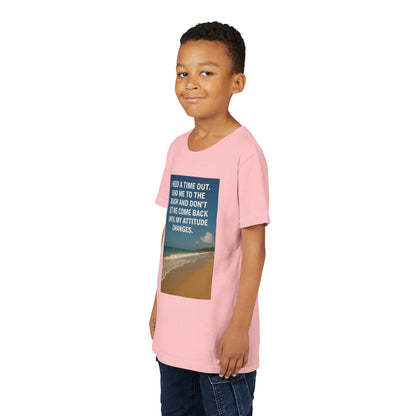 Time Out Youth Unisex Short Sleeve Crewneck Tee