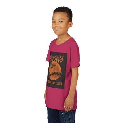 Brooms Are For Amateurs Youth Unisex Short Sleeve Crewneck Tee