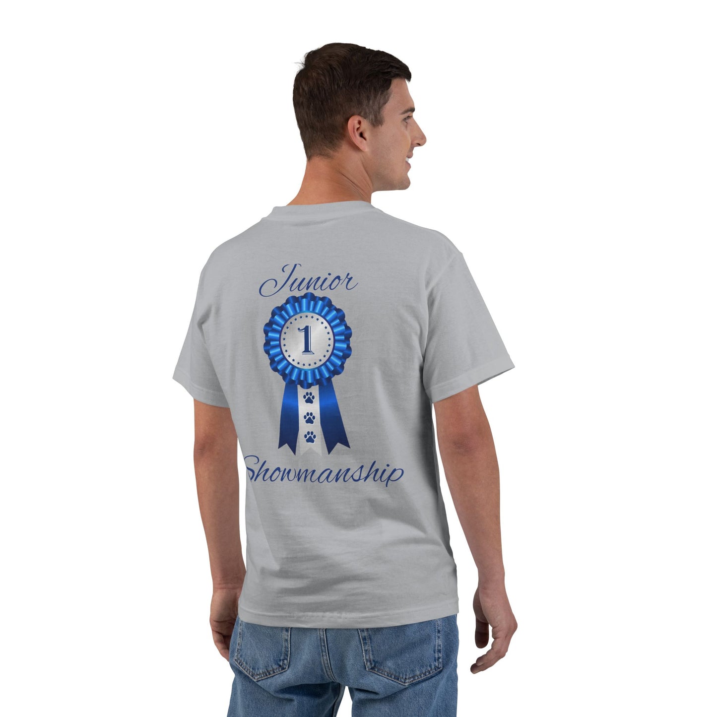 Junior Showmanship Men's Short-Sleeve Crewneck Tee