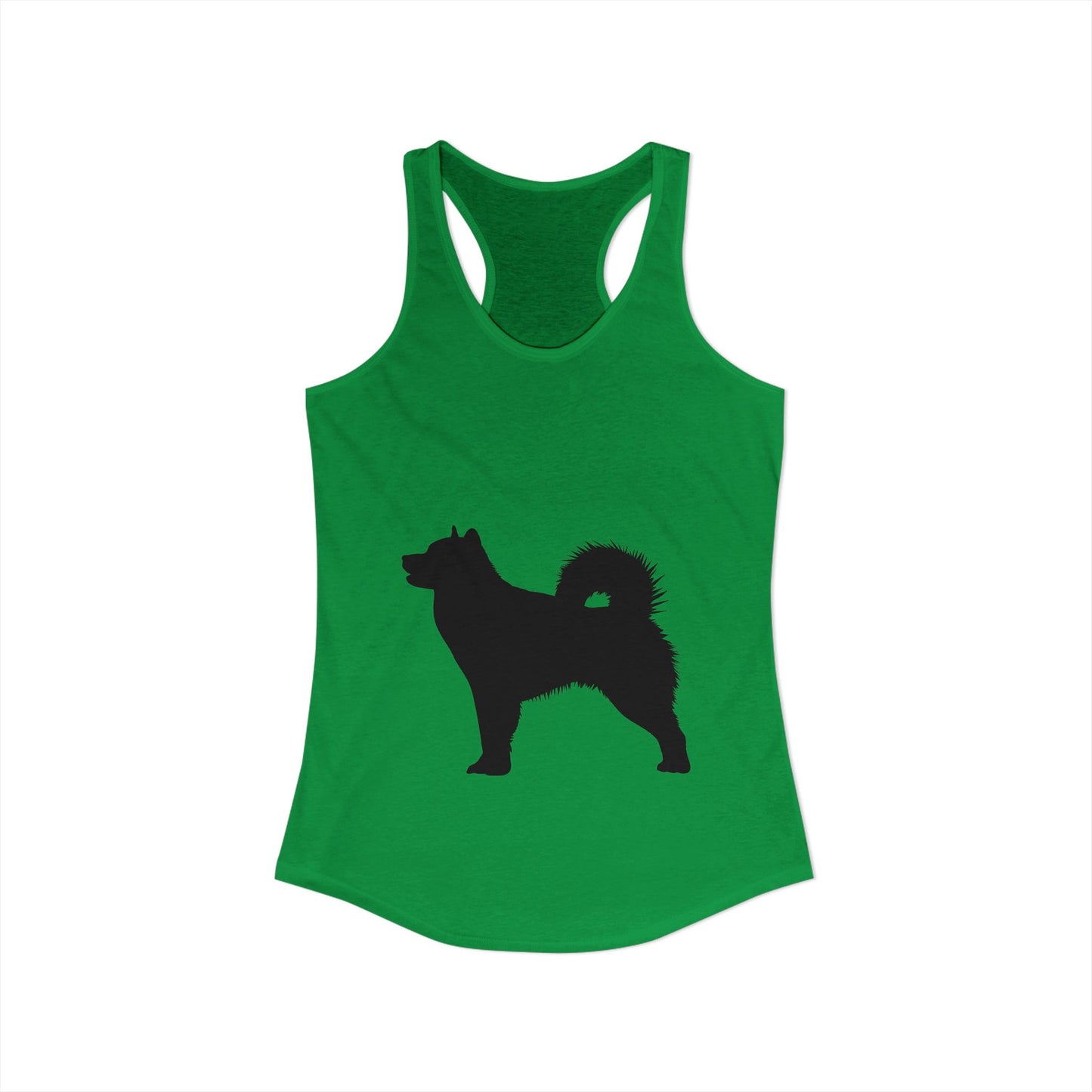 Malamute Silhouette Women's Racerback Tank