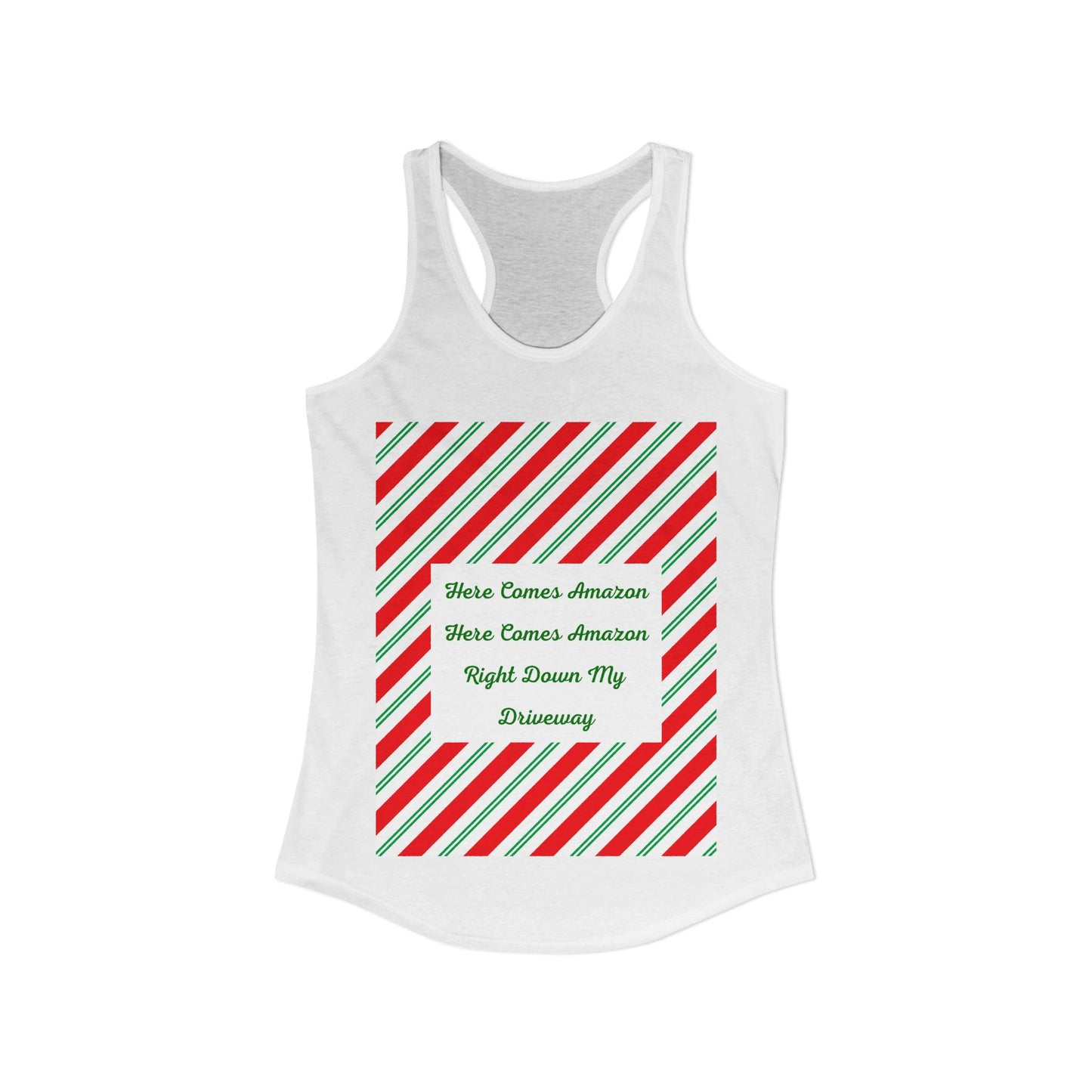 Here Comes Amazon Women's Racerback Tank