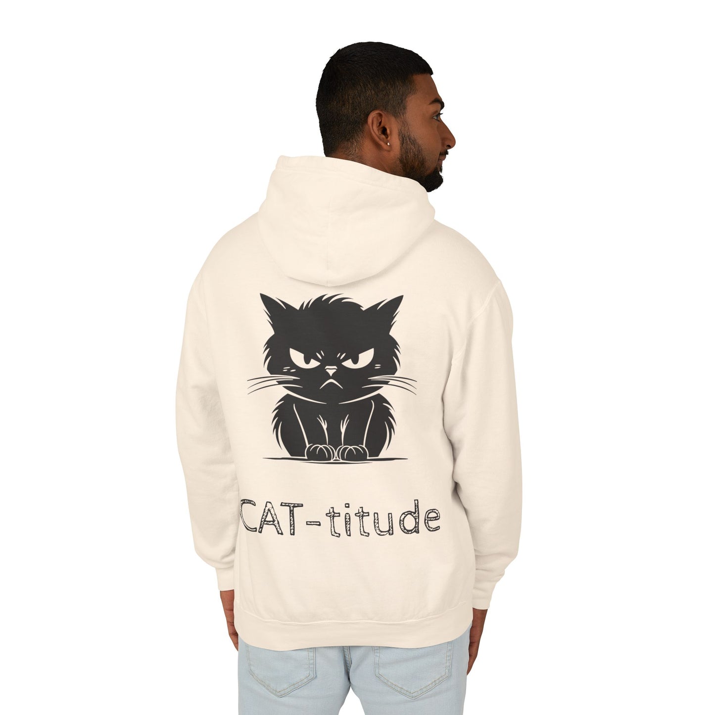 CAT-titude Unisex Lightweight Hoodie