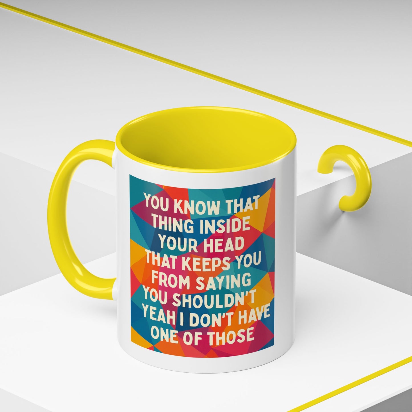 No Filter 2-Tone Coffee Mug