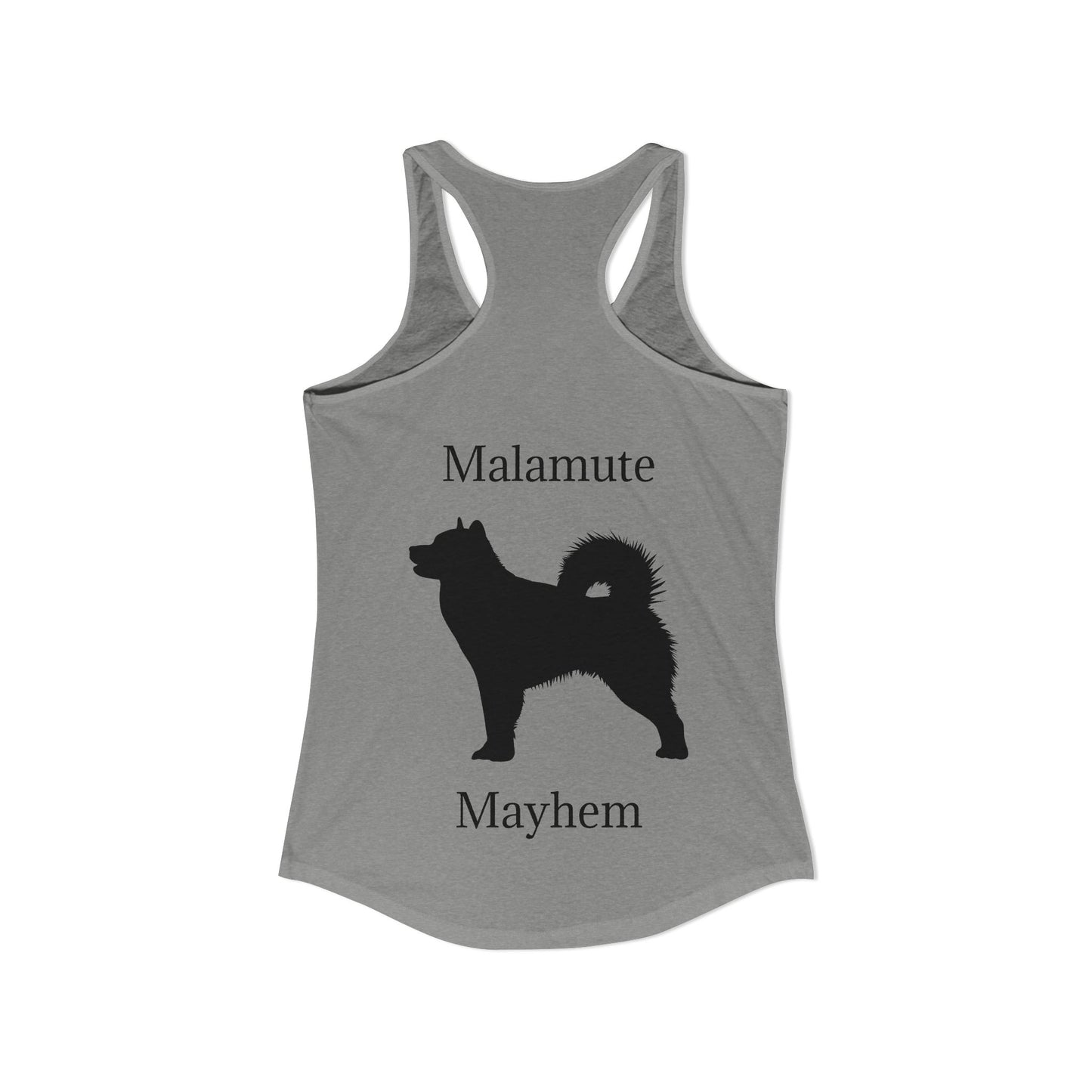 Malamute Mayhem Women's Racerback Tank