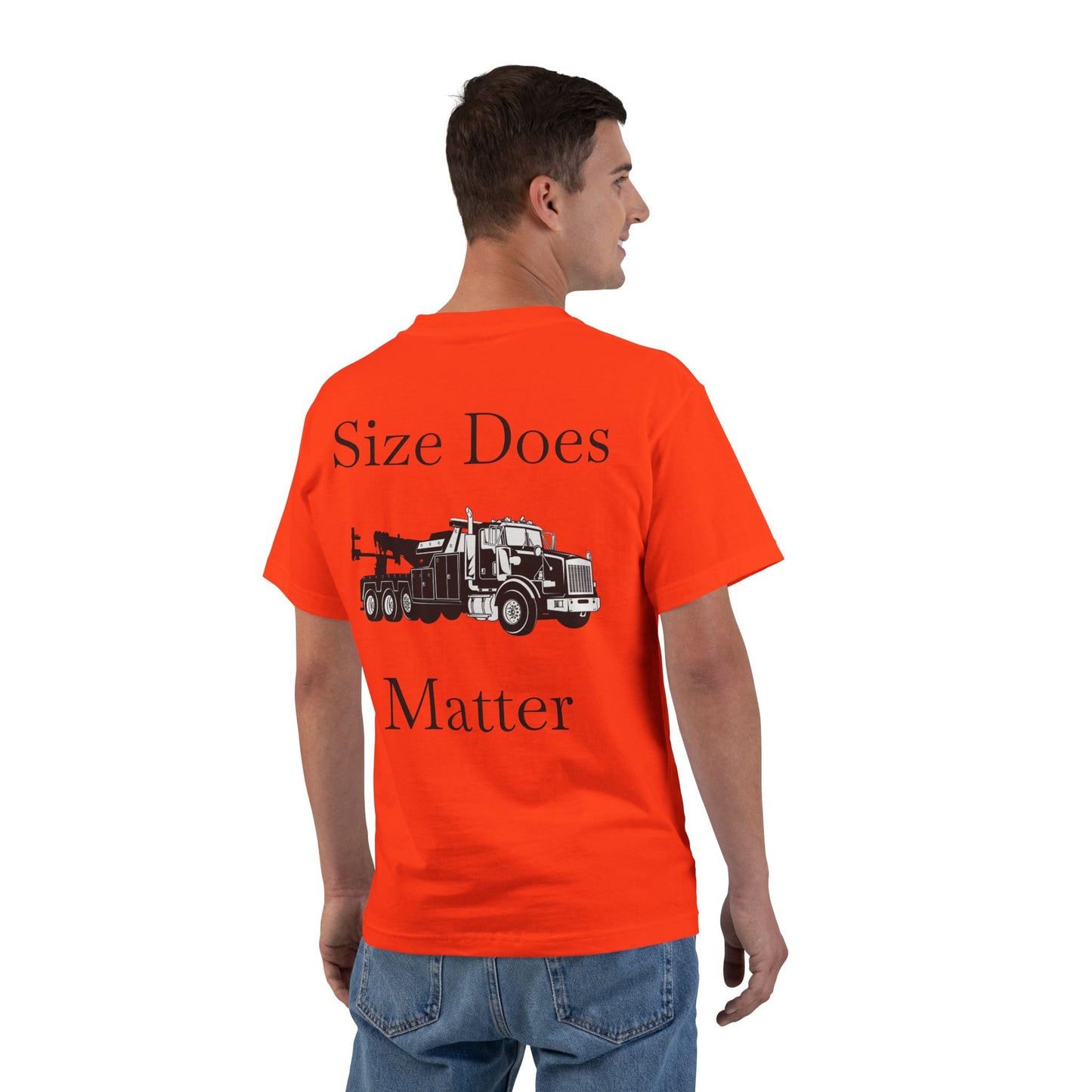 Size Does Matter Men's Short-Sleeve Crewneck Tee