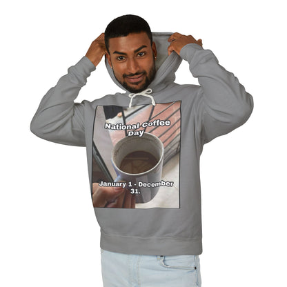 National Coffee Day Unisex Lightweight Hoodie
