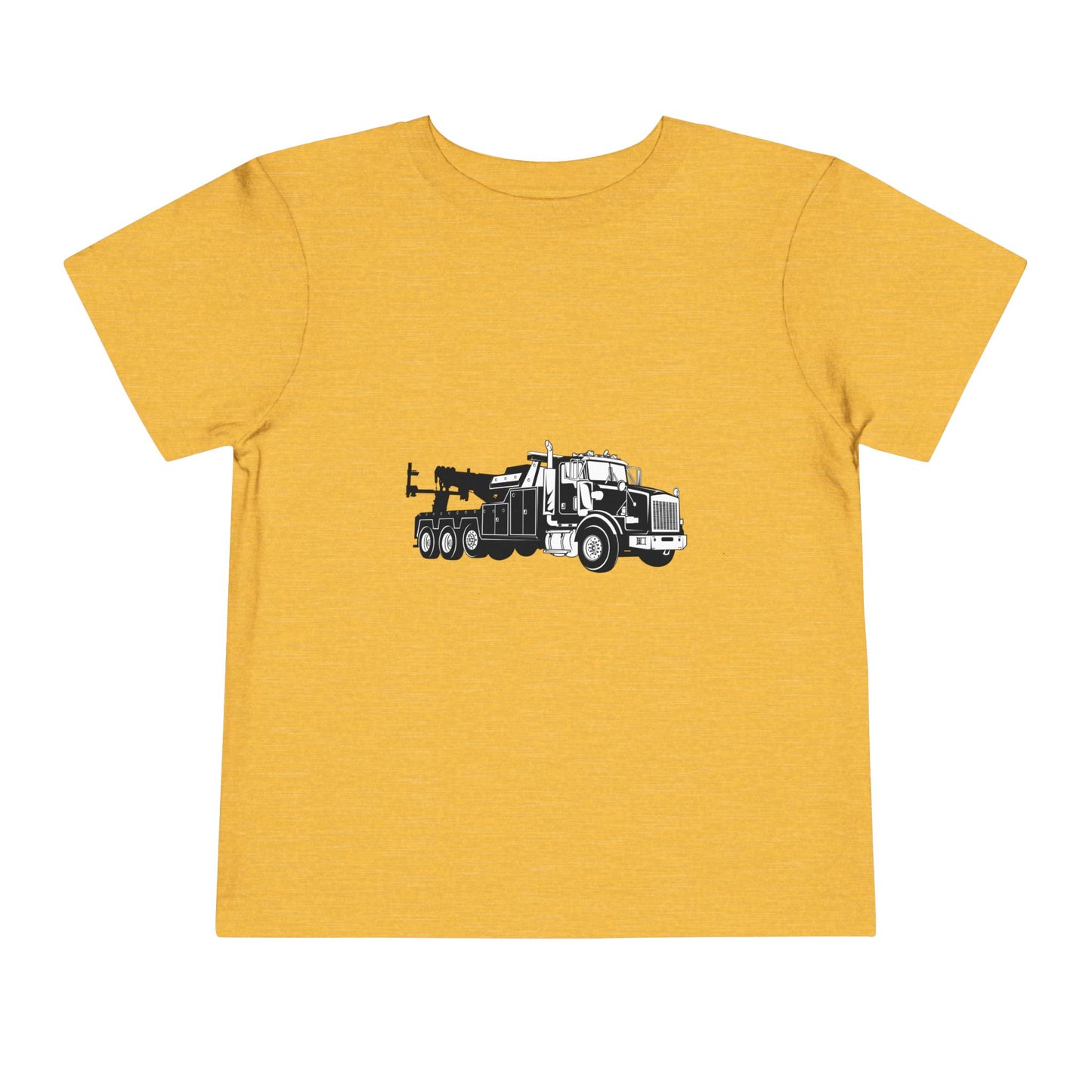 Heavy Tow Truck Toddler Unisex Short Sleeve Crewneck Tee