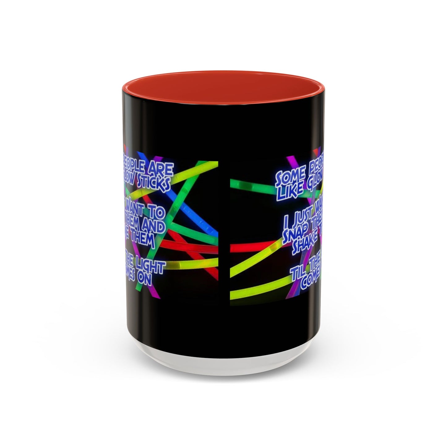 Glow Sticks 2-Tone Coffee Mug