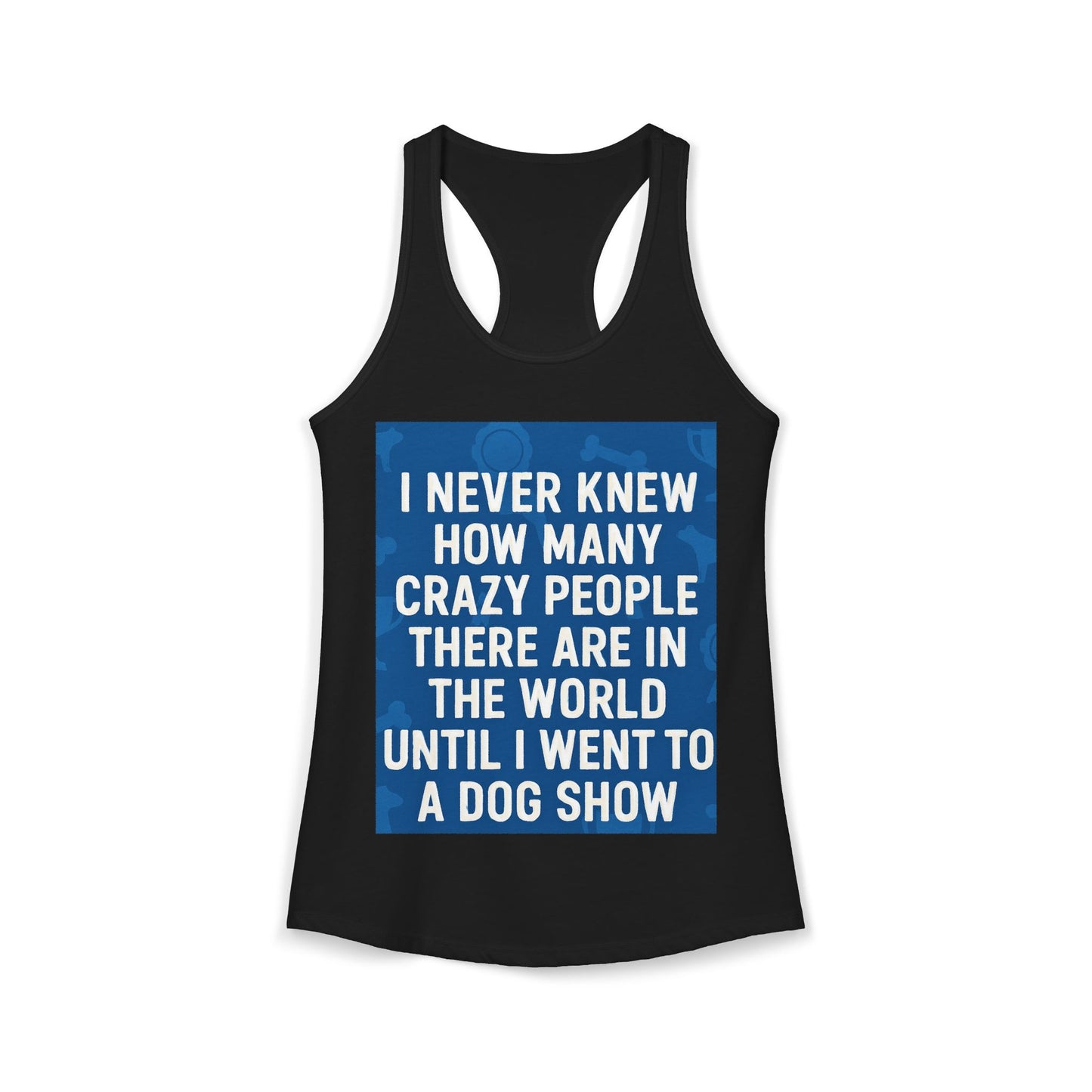 Never Knew Women's Racerback Tank