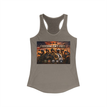 Freedom Isn't Free Women's Racerback Tank