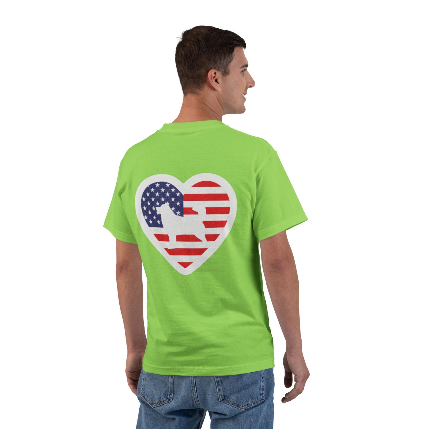 Malamute Flag Men's Short-Sleeve Crewneck Tee